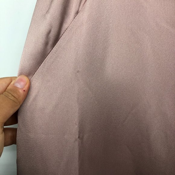 Club Monaco Asymmetrical Dress in Blush Pink - Picture 13 of 16